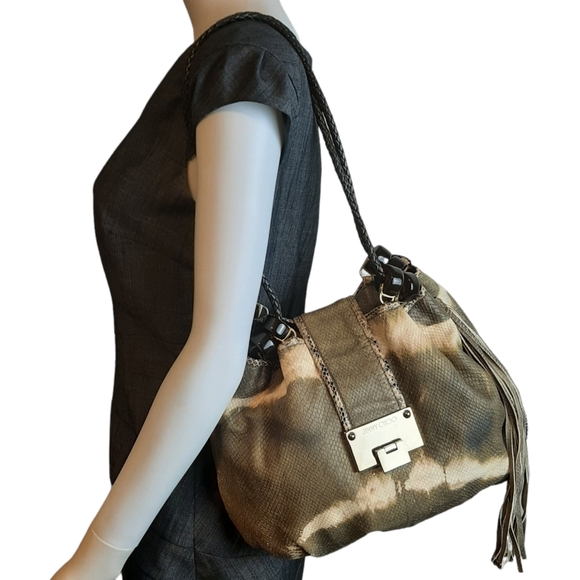 バッグ 721 Jimmy choo robin leather hand bag 721 Jimmy choo robin